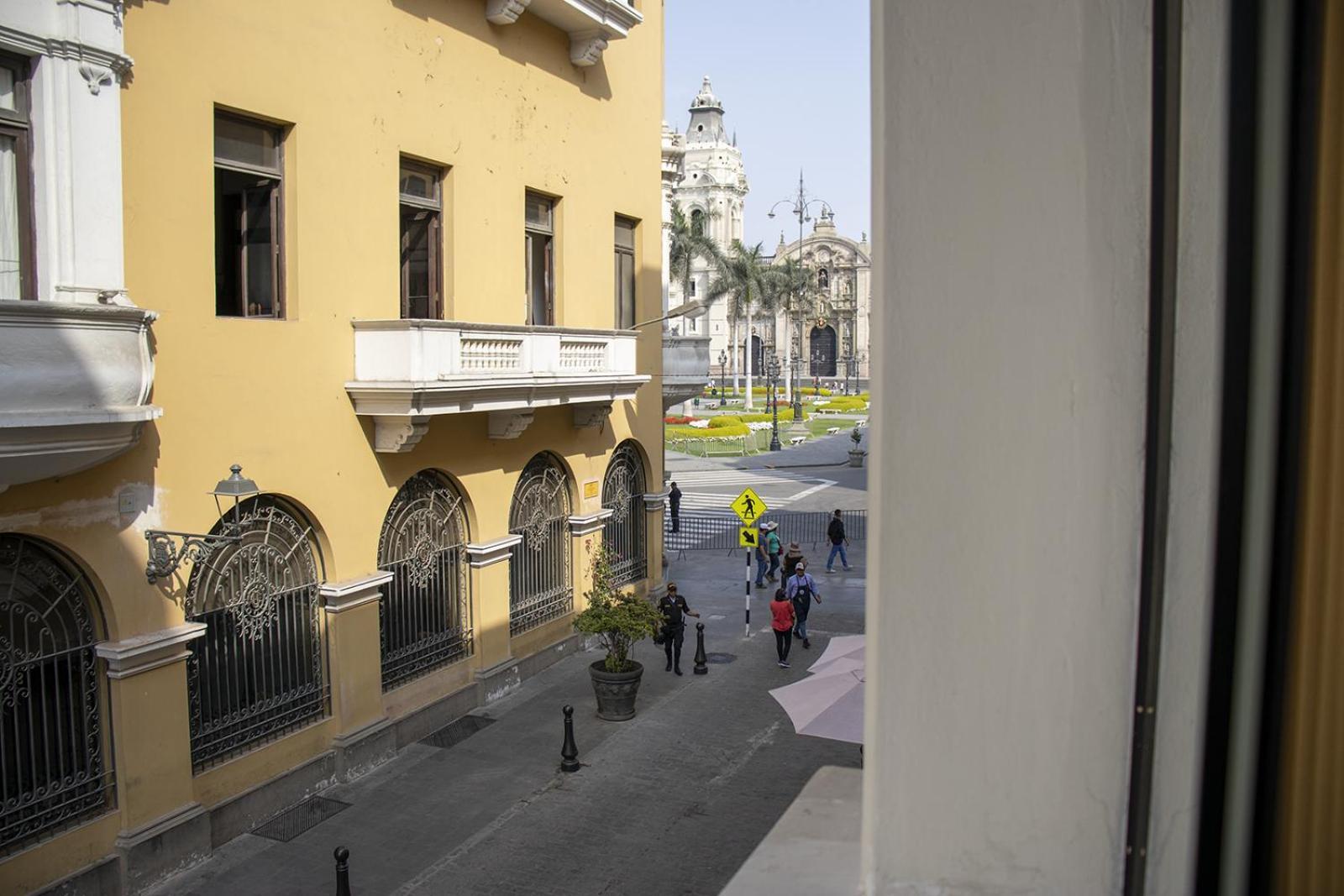 Plaza Mayor Lima Hotel Bagian luar foto